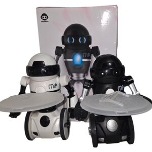 WowWee MiP Black and White Interactive Robot Duo